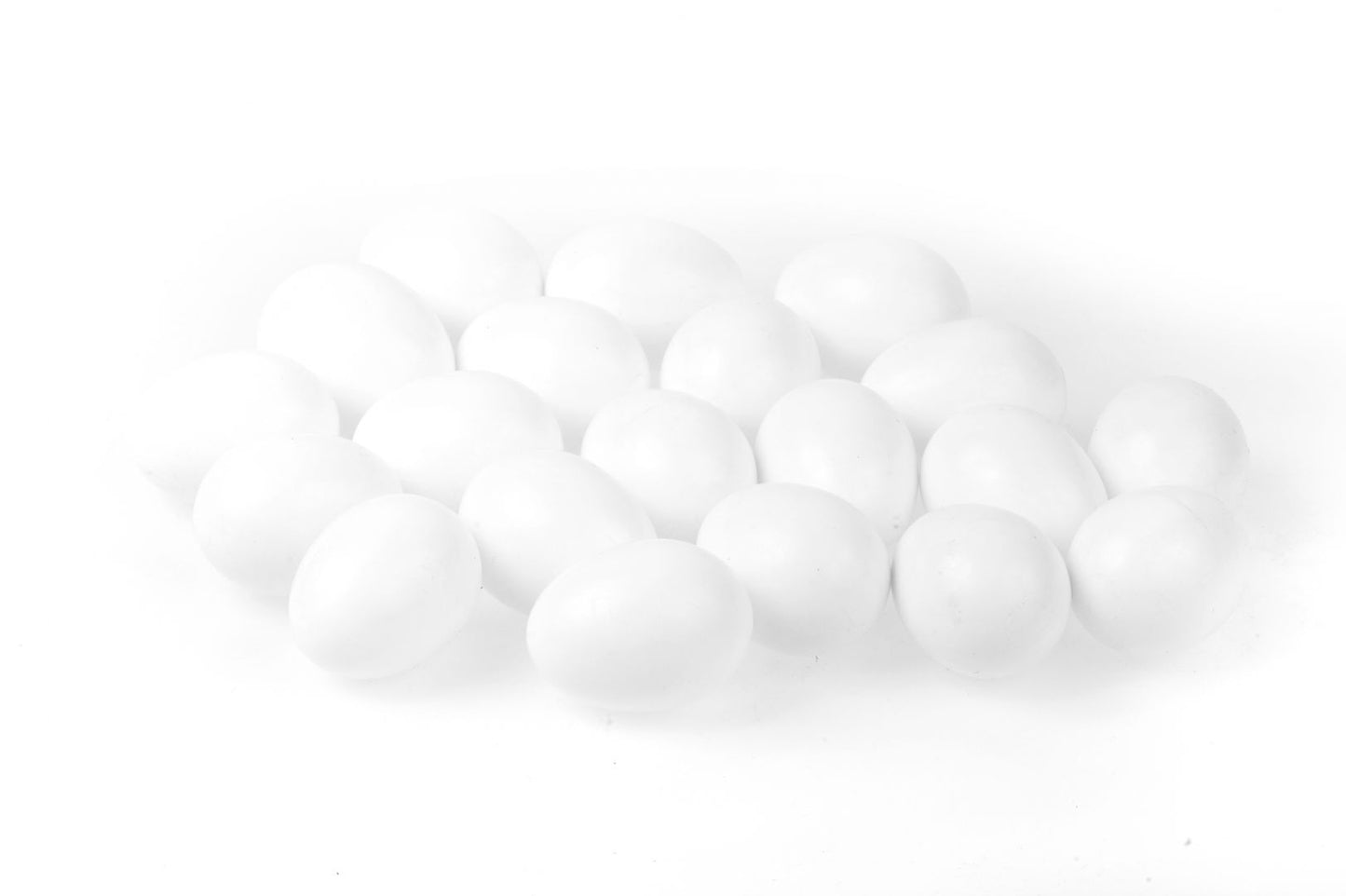 Eier für Tauben aus Kunststoff zum Unterlegen