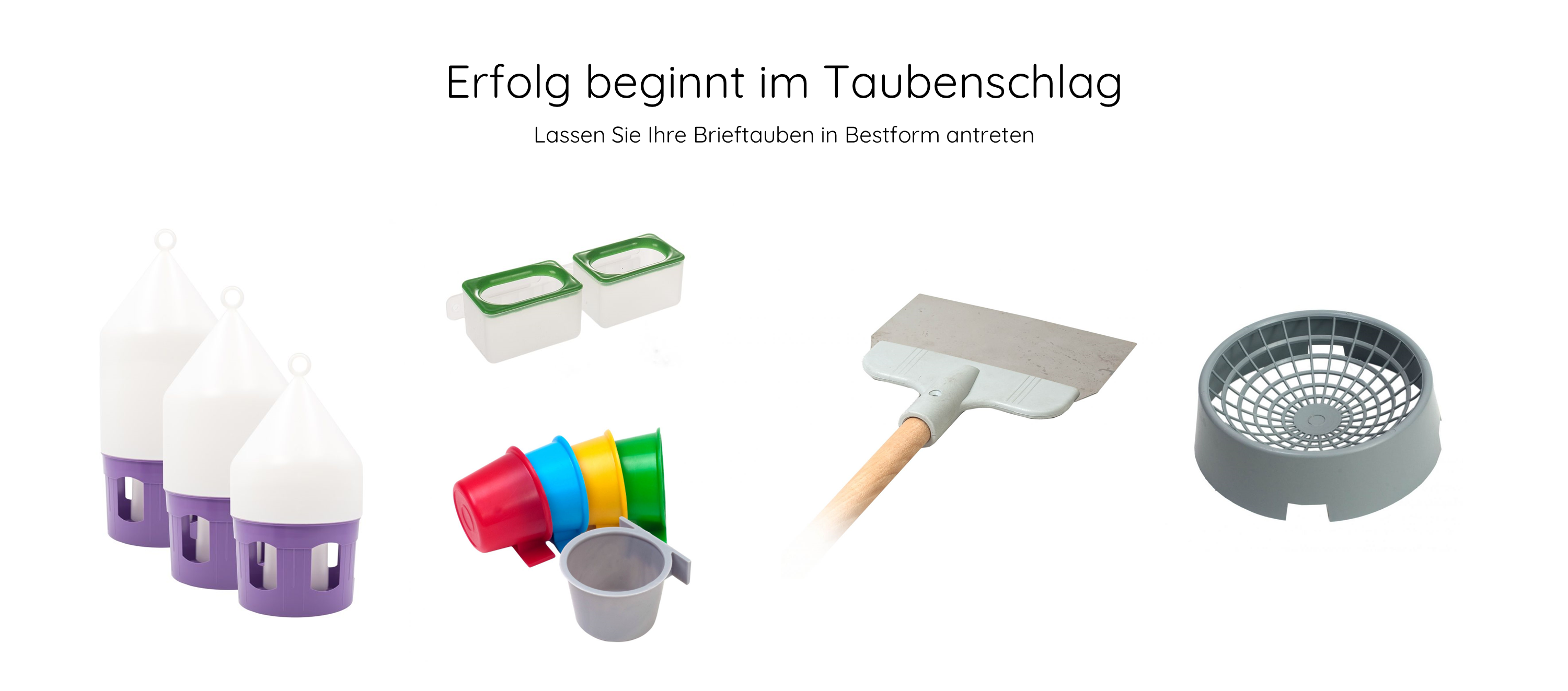 Taubenschlagzubehör für Brieftauben
